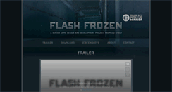 Desktop Screenshot of flashfrozengame.com